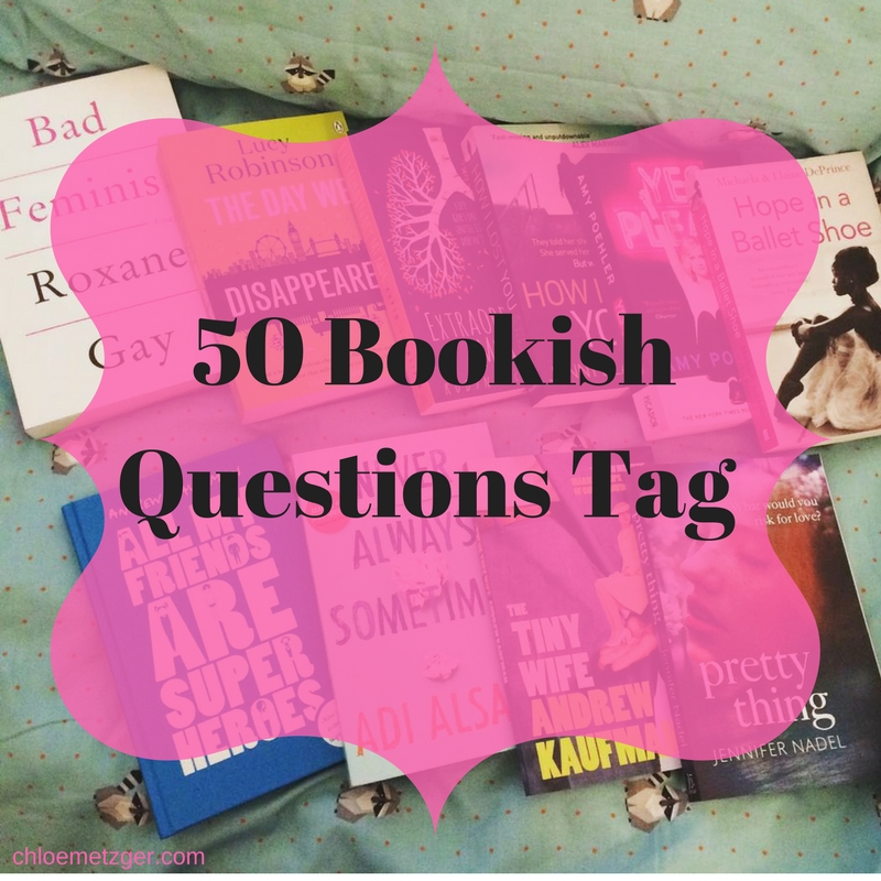 50 Bookish Questions Tag