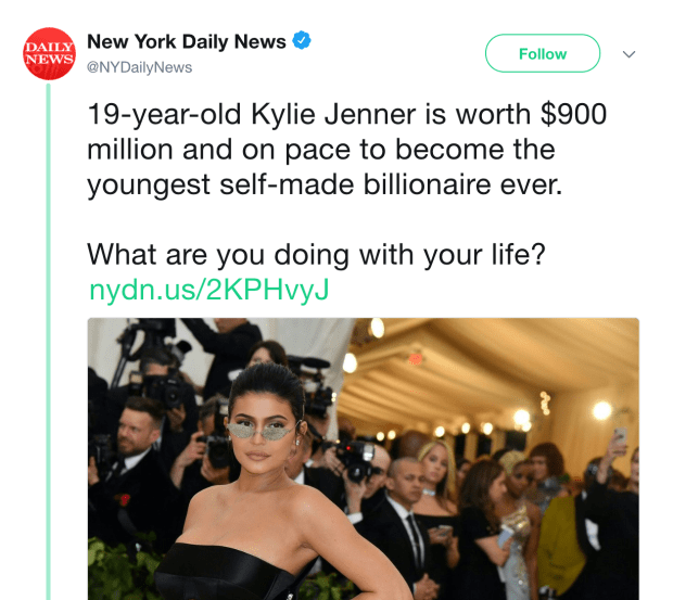 What are you doing? Kylie Jenner 