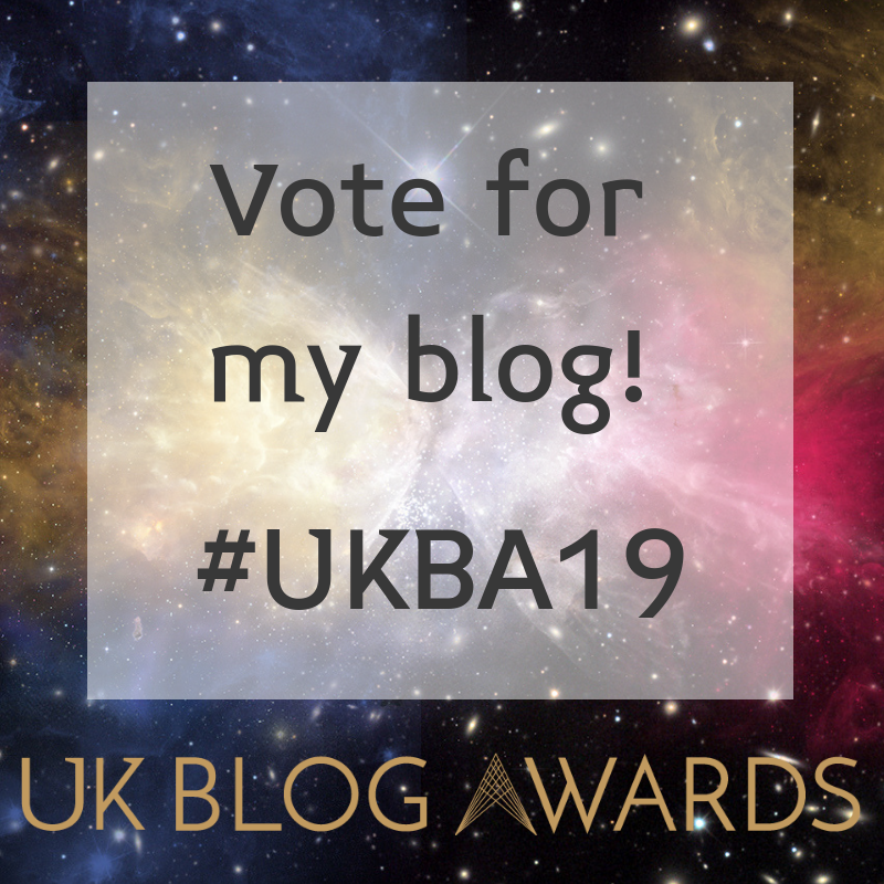 Vote for me! Badge 2 #UKBA19