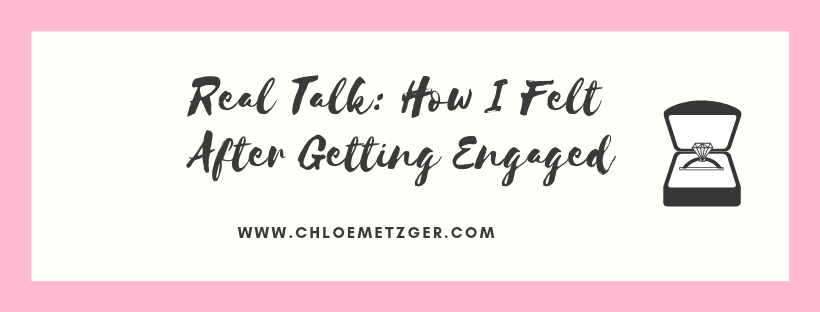 How I really felt after getting engaged