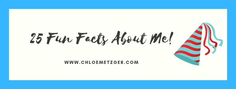 25 Fun Facts About Me
