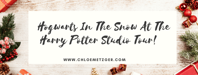 Hogwarts In The Snow At The Harry Potter Studio Tour!