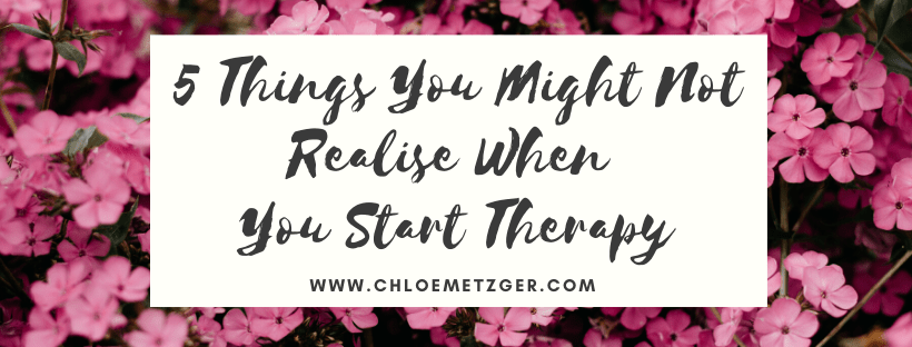 5 Things You Might Not Realise When You Start Therapy
