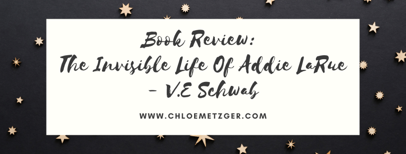 Book Review: The Invisible Life of Addie LaRue - V.E Schwab